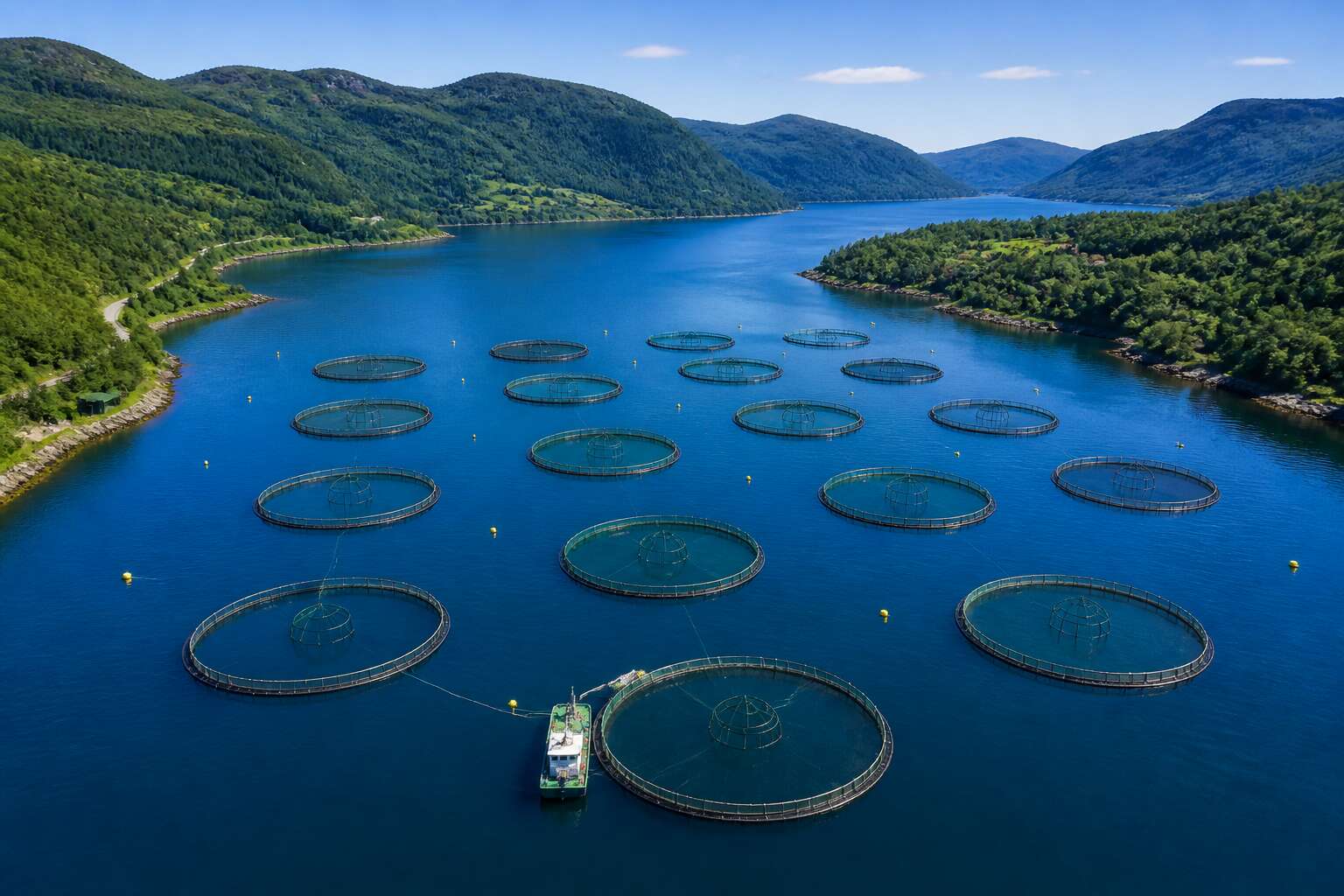 fish farm pictures